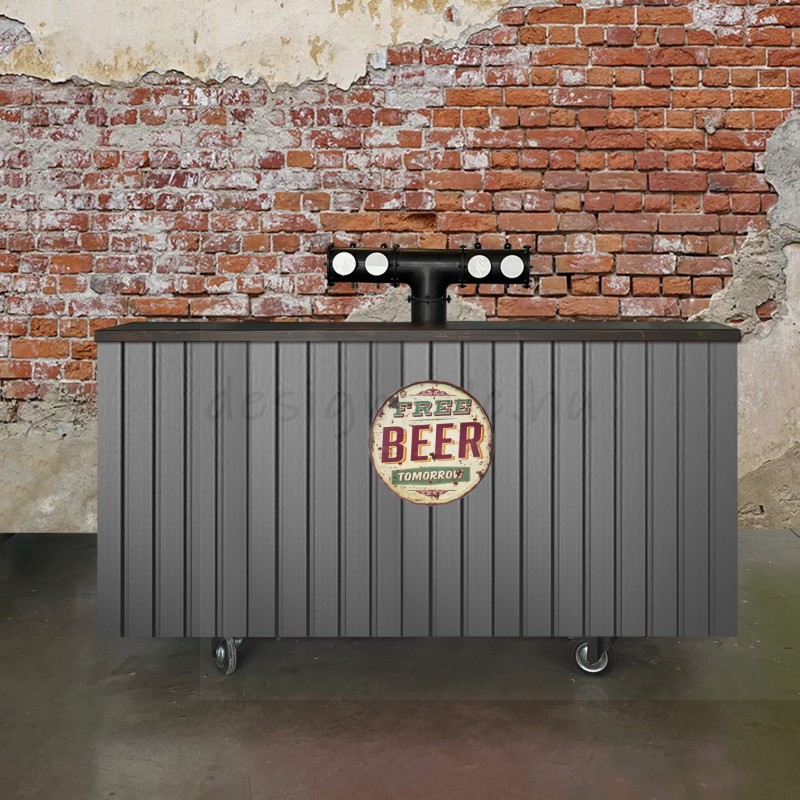 MOBIL SÖRPULT LEMEZ BORÍTÁSSAL 4 KEG 200CM